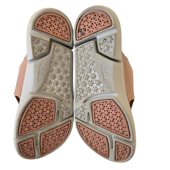 Clarks Womens Tri Carmen Light Pink Slip On Thong Sandals Size 6 - Picture 8 of 10